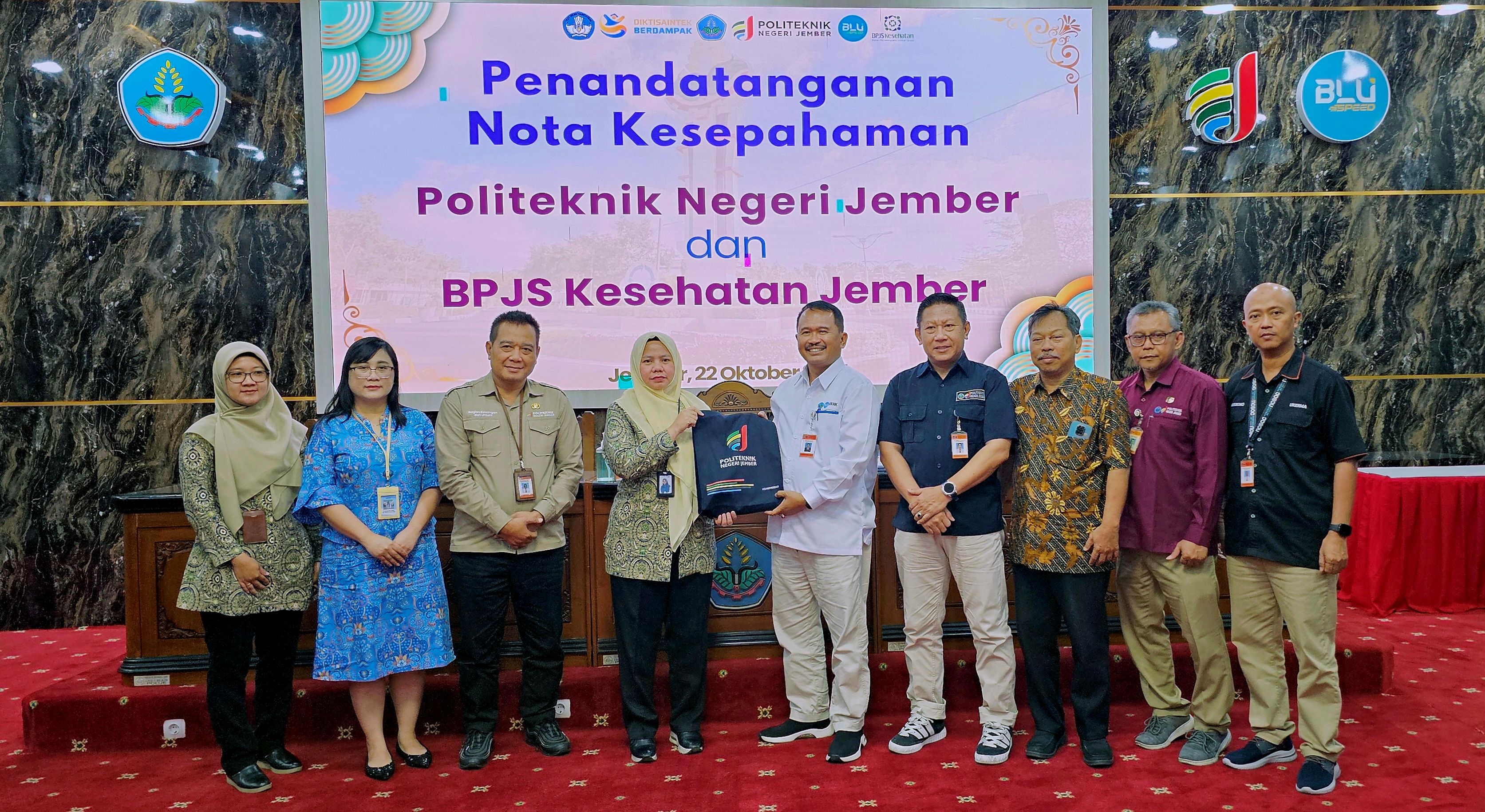 Penandatanganan Nota Kesepahaman antara Polije dengan BPJS Kesehatan Cabang Jember thumbnail