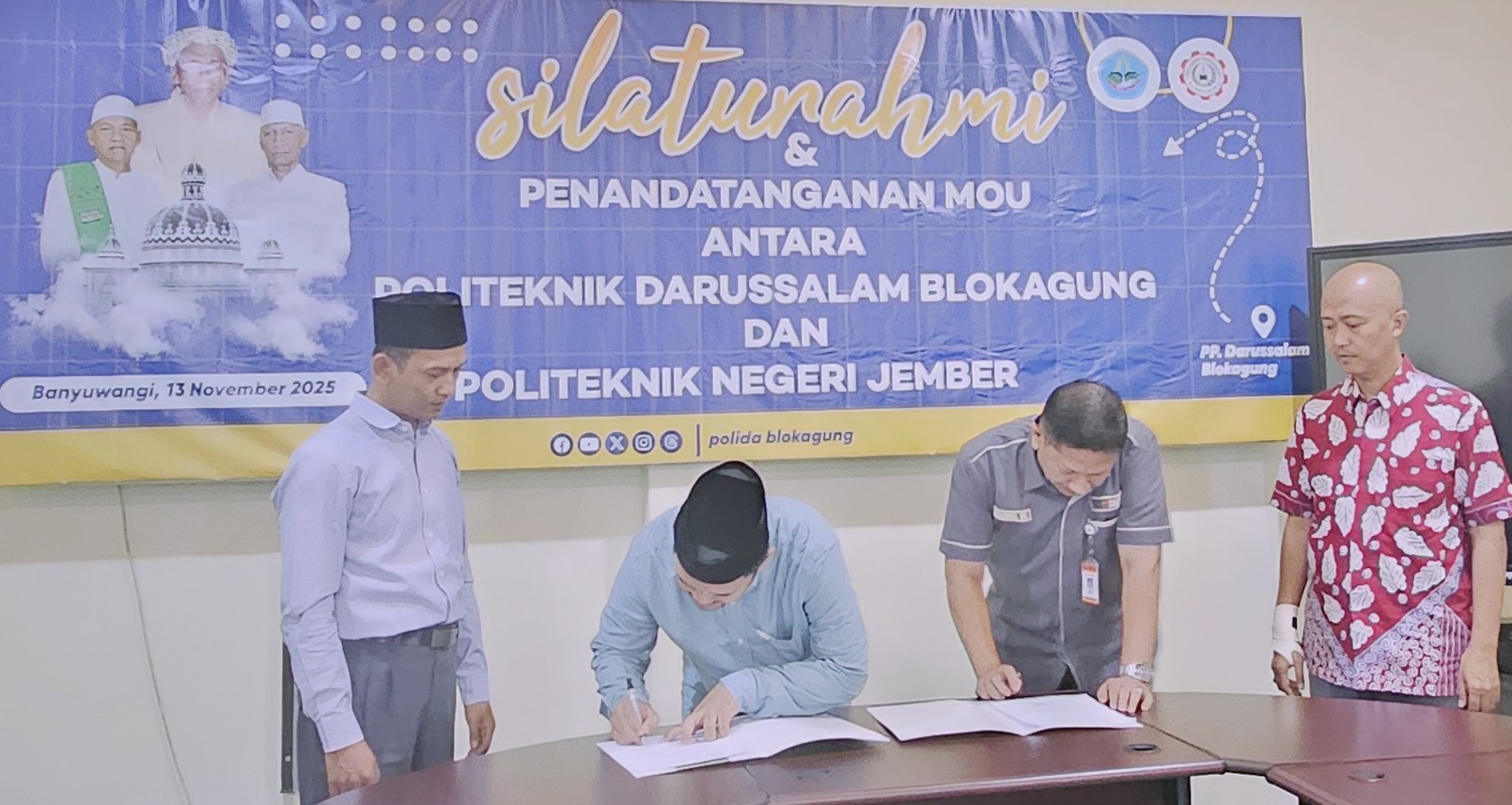 Penandatanganan Nota Kesepahaman antara Polije dengan Politeknik Darussalam Blokagung Banyuwangi thumbnail